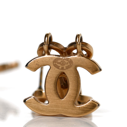 Chanel Metal CC Drop Earrings Gold 5 of 6