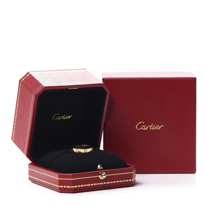 Cartier 18K Yellow Gold 3.5mm LOVE Wedding Band Ring 52 6 6 of 6