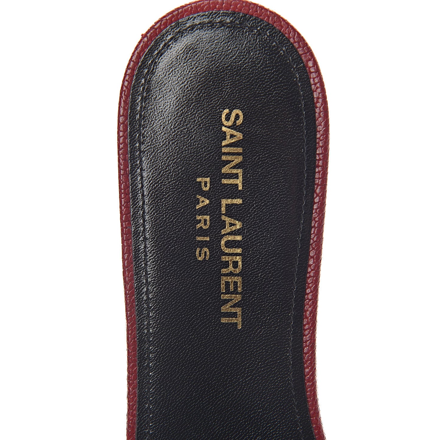 Grain De Poudre Nu Pied 05 Slide Sandals 38.5 Red