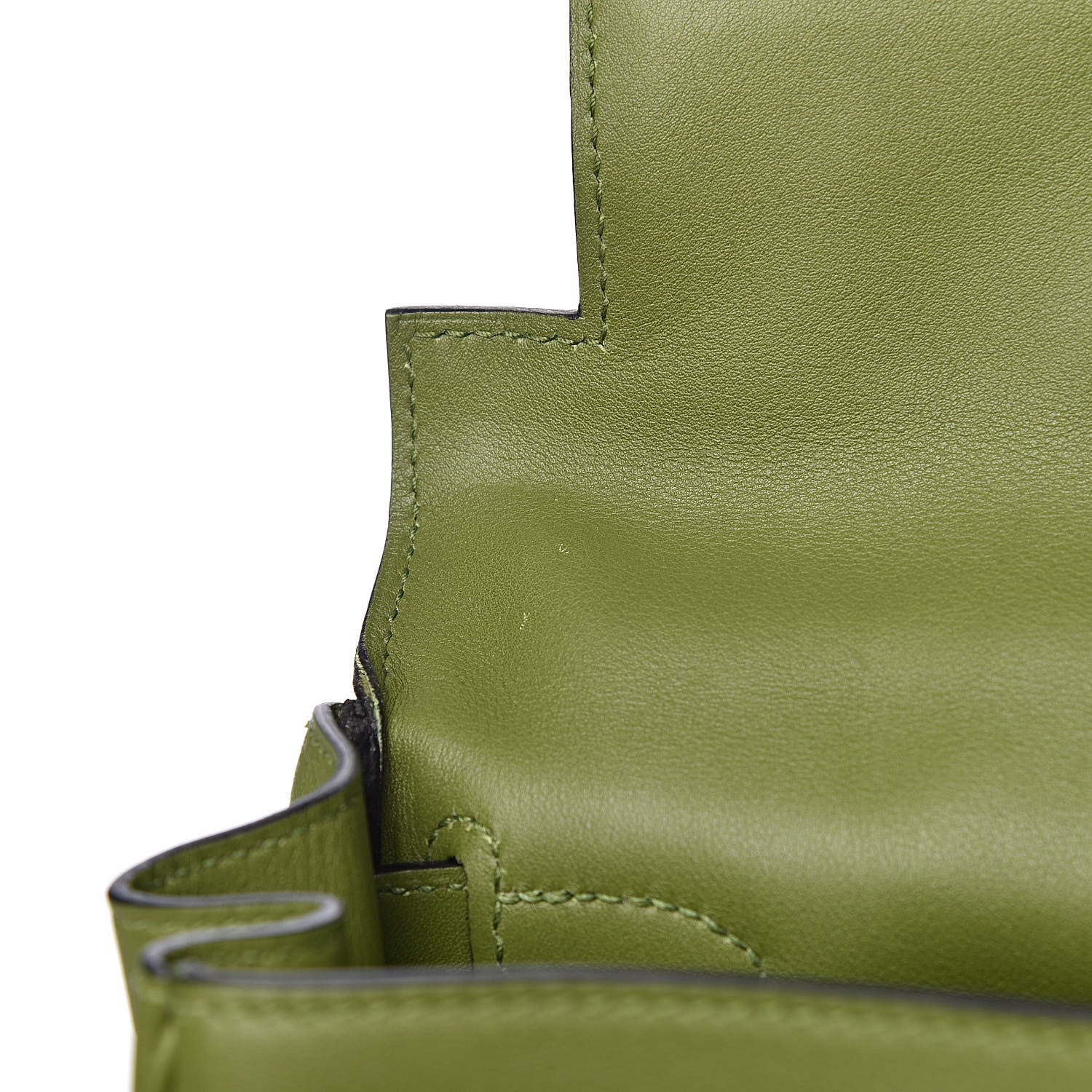 Hermes Swift Kelly Retourne 28 Pelouse 9 of 13