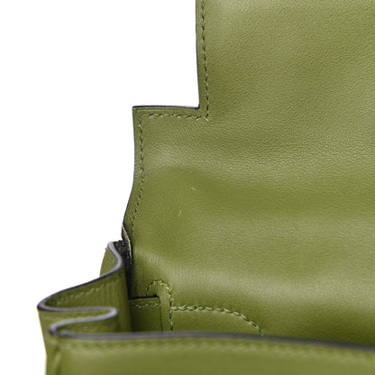 Hermes Swift Kelly Retourne 28 Pelouse 9 of 13
