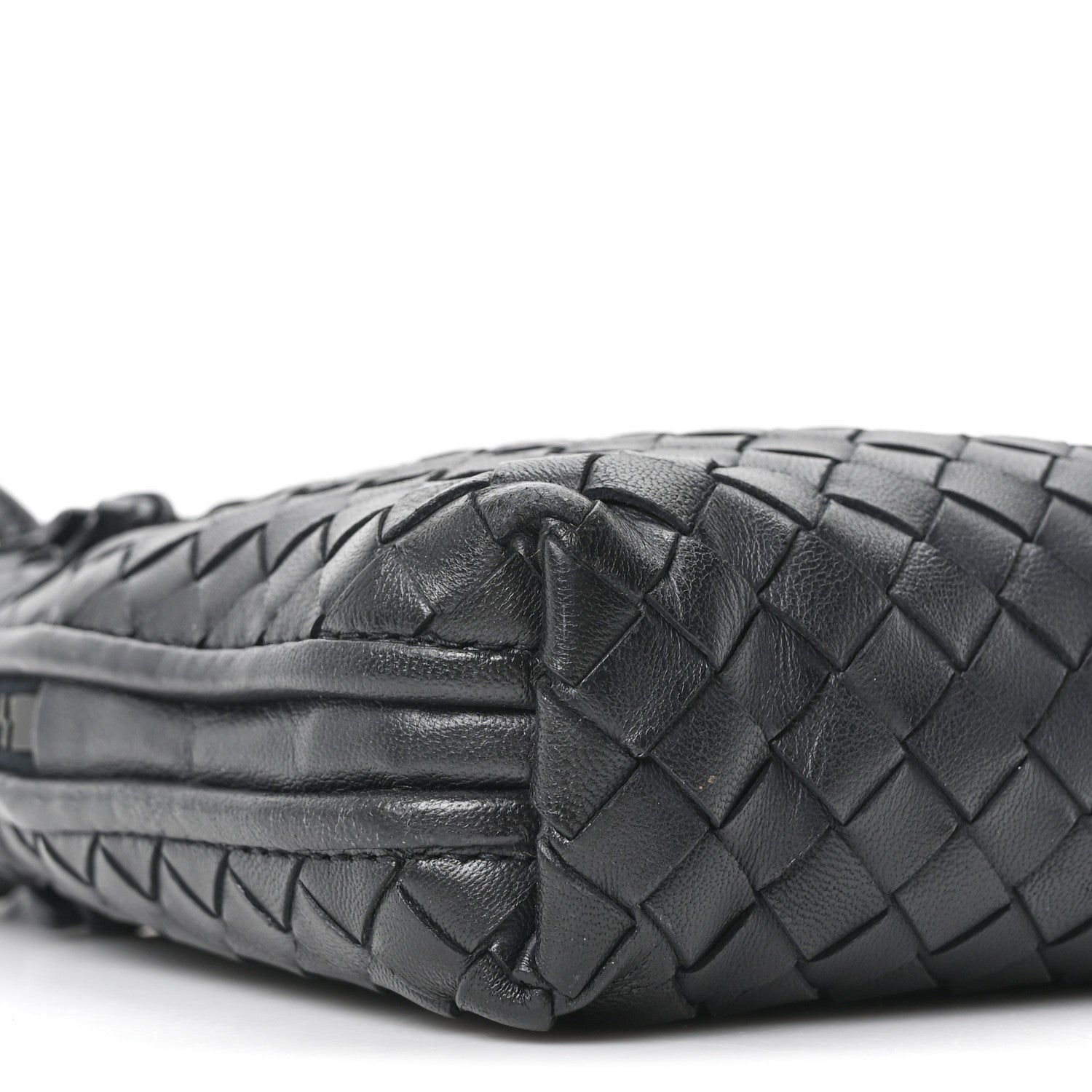 Bottega Veneta Nappa Intrecciato Nodini Bag Black 8 of 9