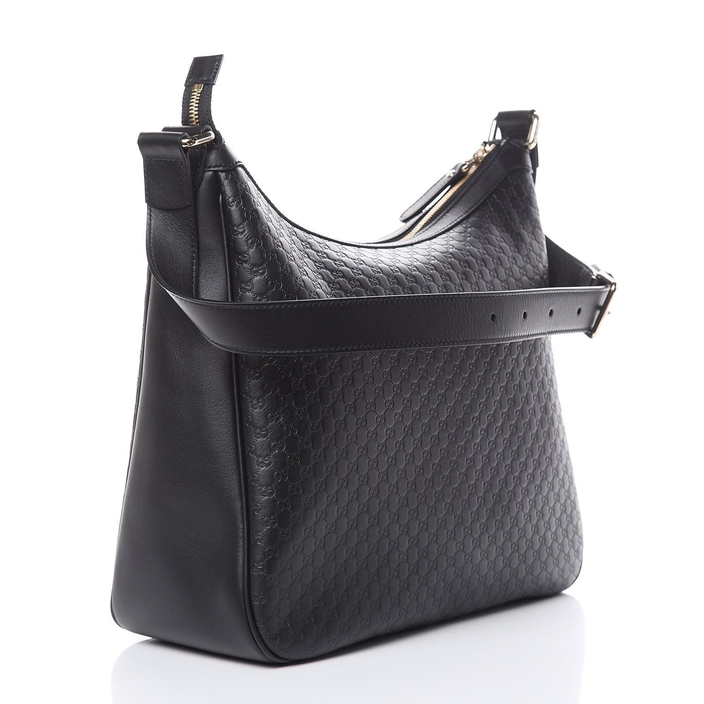 Microguccissima Shoulder Bag Black