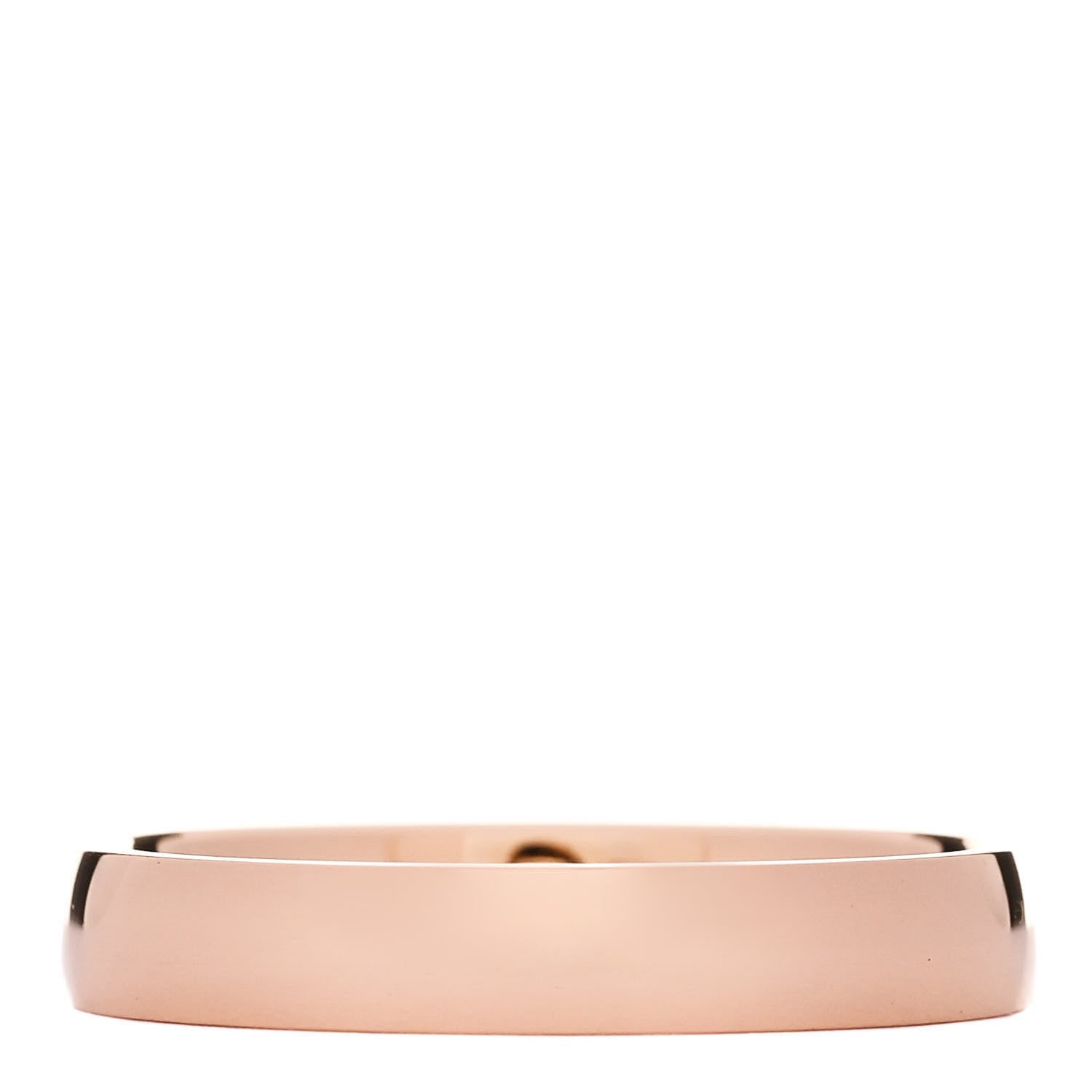 Hermes 18K Rose Gold Diamond Ever Herakles Wedding Band Ring 59 8.75 3 of 6