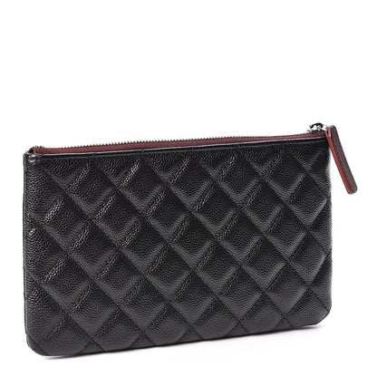 Chanel Caviar Quilted Small Pouch Black 2 of 9