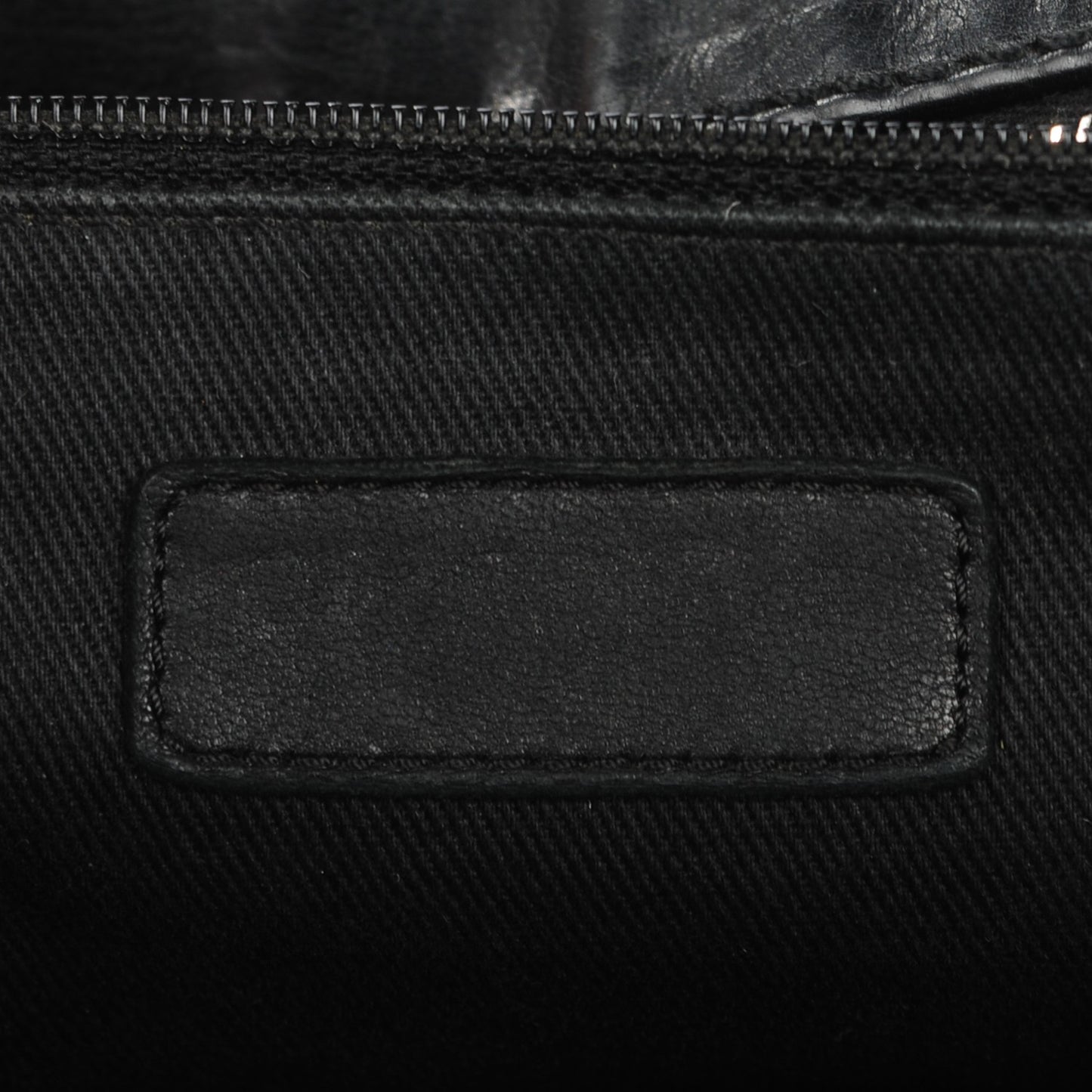 Calfskin Quilted Bowling Bag Black