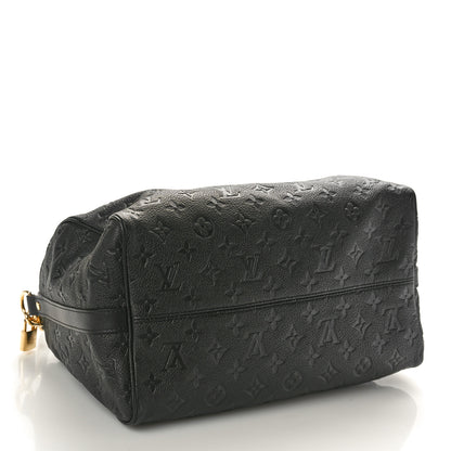 Louis Vuitton Empreinte Monogram Speedy Soft 30 Black 4 of 9