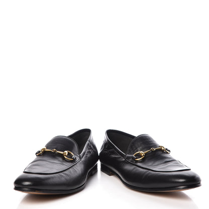 Gucci Lambskin Mens Brixton Horsebit Loafers 10 Black 6 of 11