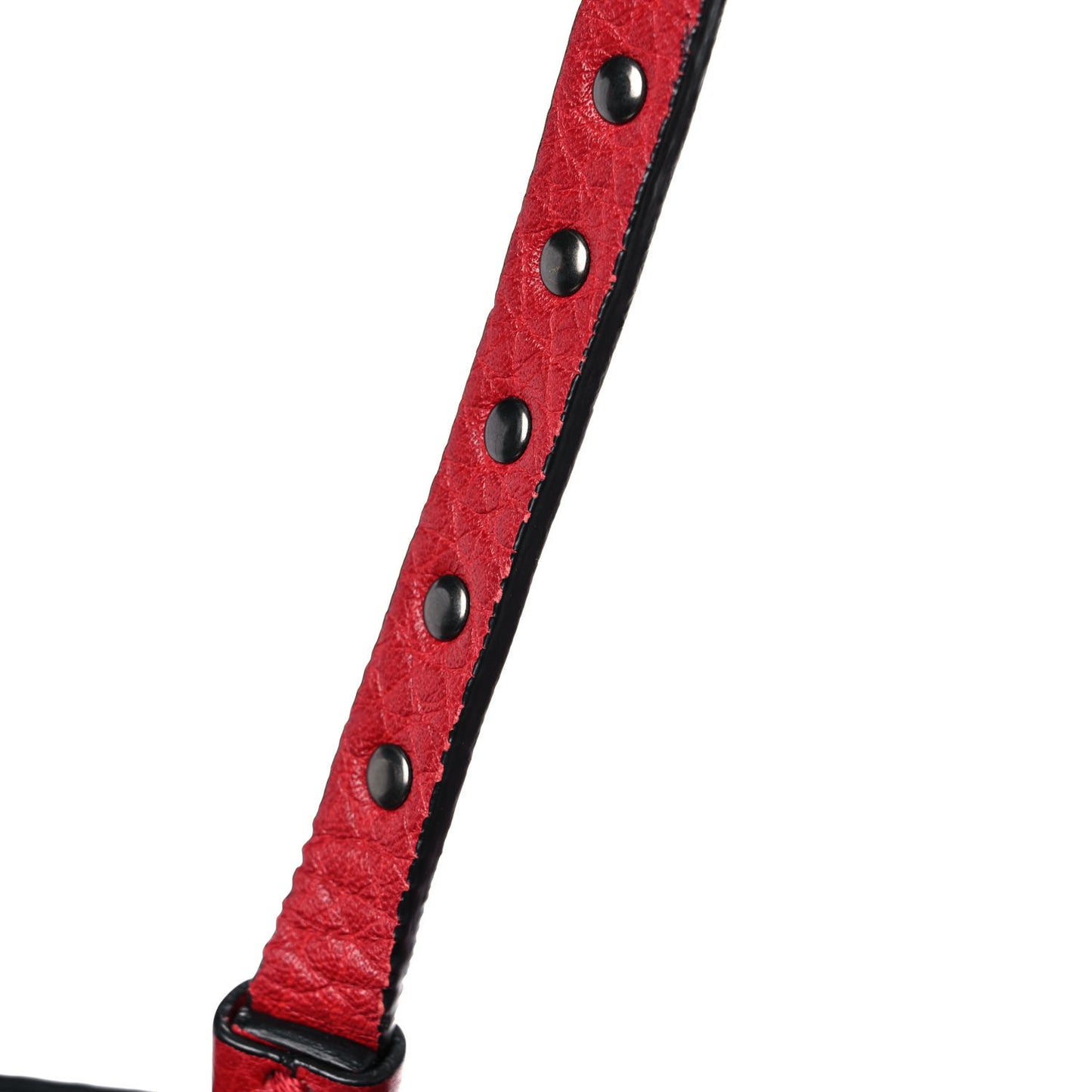 Pebbled Calfskin Medium Rockstud Tote Rosso Valentino