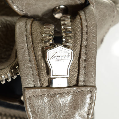 Balenciaga Agneau Giant 21 Silver Hardware Day Hobo Argent 13 of 13