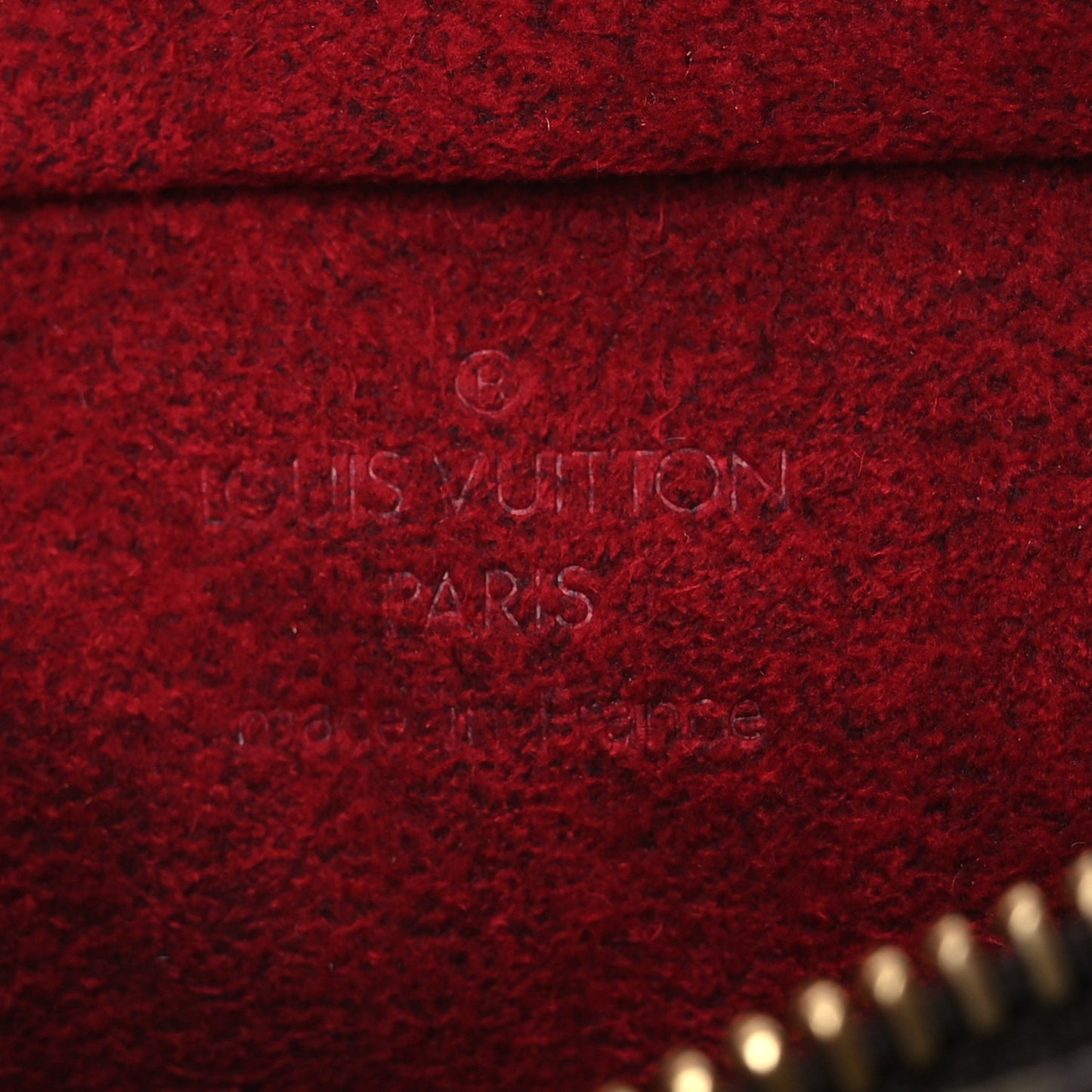 Monogram Partition Wristlet