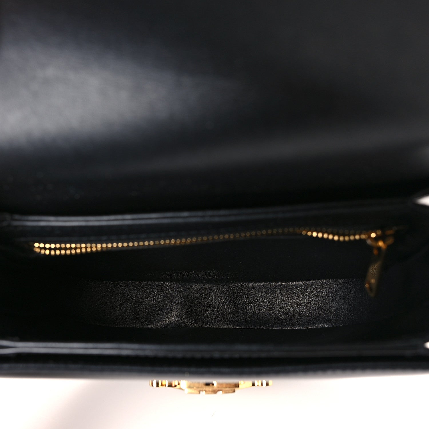 Celine Shiny Calfskin Teen Besace Black 5 of 9