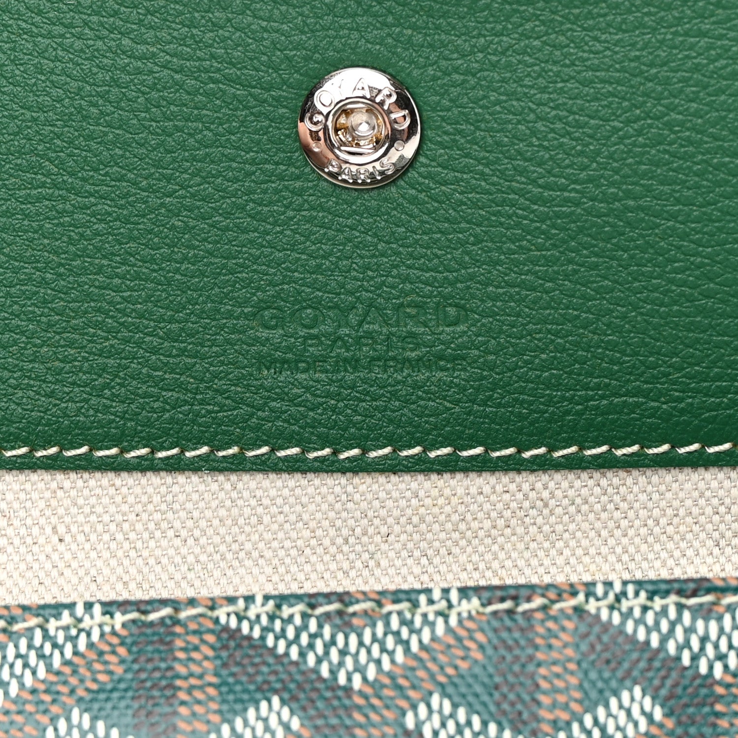 Goyard Goyardine Saint Louis PM Green 7 of 11