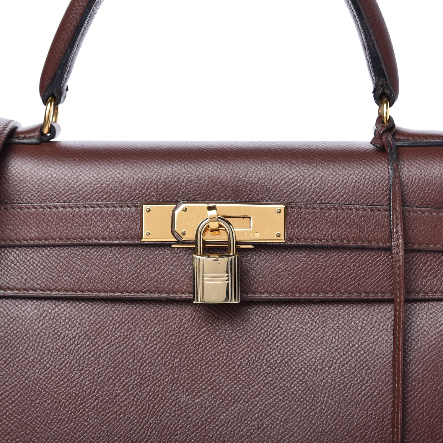Hermes Courchevel Kelly Sellier 28 Noisette 10 of 15