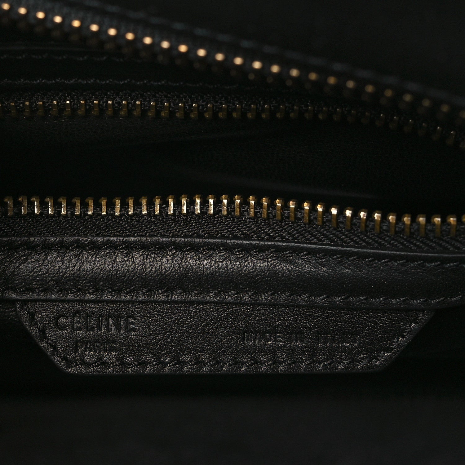 Celine Drummed Calfskin Micro Tri-Color Luggage Rust 6 of 8