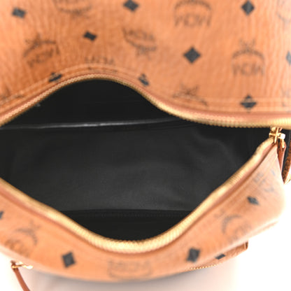 MCM Visetos Small Side Stud Stark Backpack Cognac 5 of 11