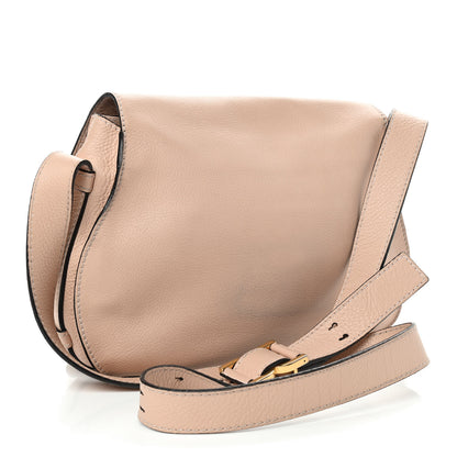 Chloe Calfskin Medium Marcie Round Crossbody Bag Blush Nude 3 of 10