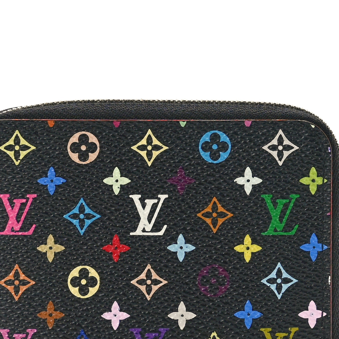 Monogram Multicolor Zippy Coin Purse Black Grenade