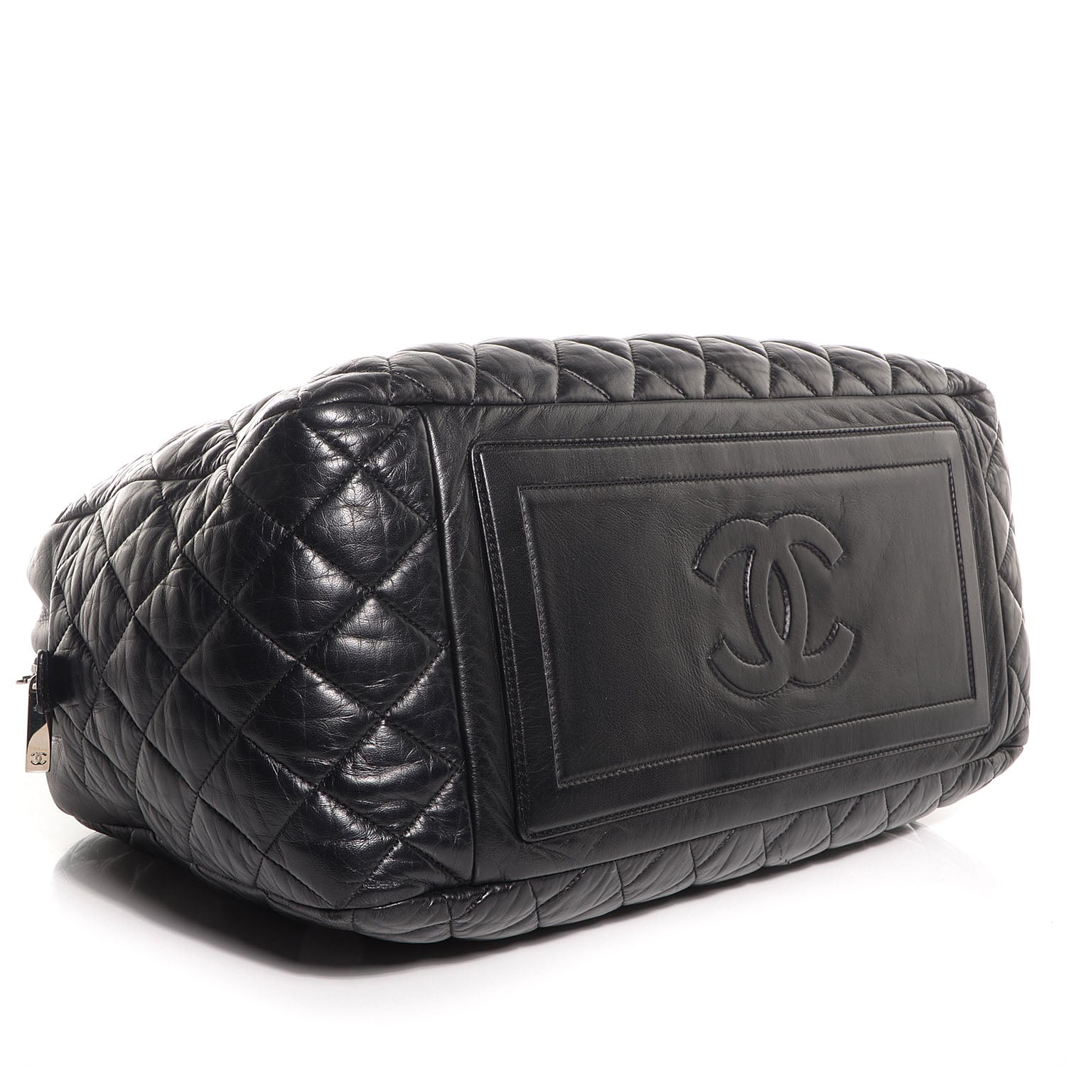 Chanel Lambskin Coco Cocoon Bowler Black 4 of 7