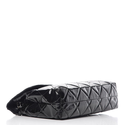 Chanel Vinyl Quilted In the Business Flap Bag Black 4 of 17