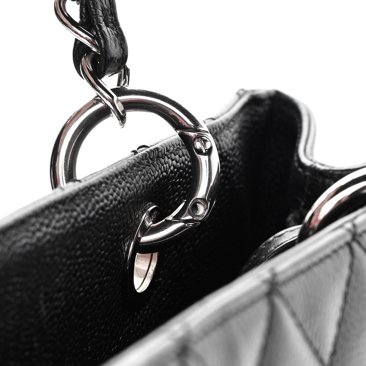 Chanel Caviar Quilted Grand Shopping Tote GST Black 11 of 11