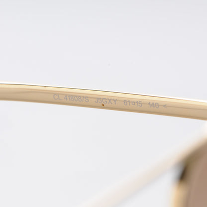 Celine Metal Sunglasses CL 41808/S Gold 6 of 7