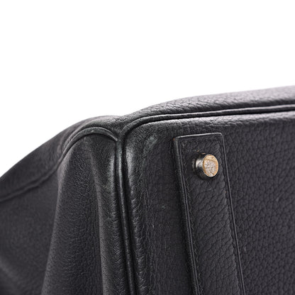 Hermes Taurillon Clemence HAC Birkin 40 Black 24 of 33