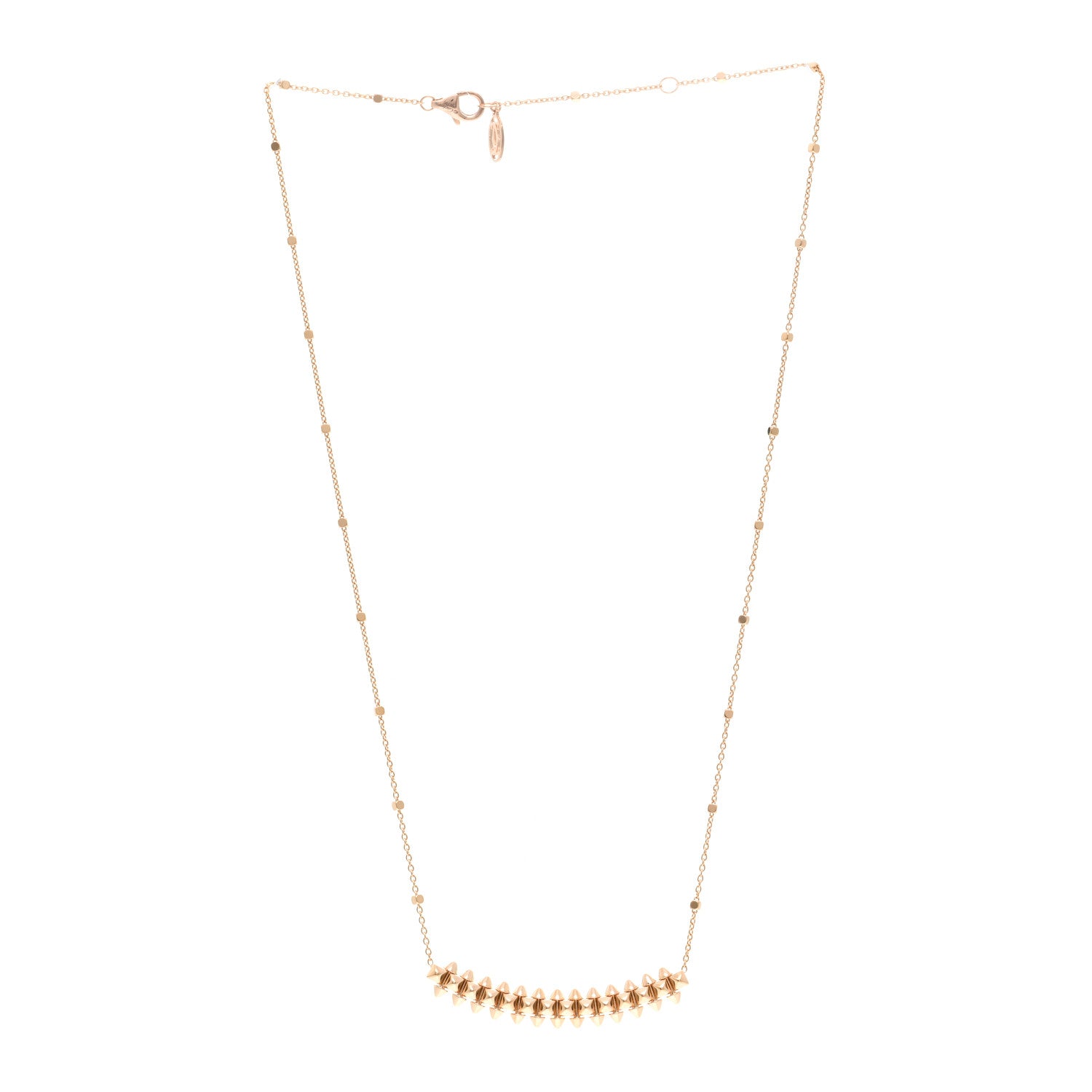 Cartier 18K Pink Gold Small Clash de Cartier Necklace 3 of 5