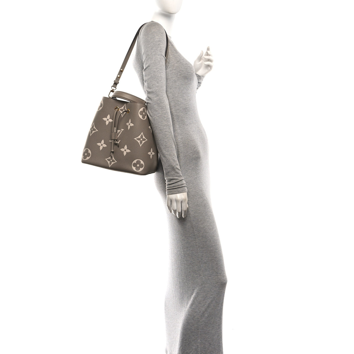 Empreinte Monogram Giant Neonoe MM Tourterelle Creme