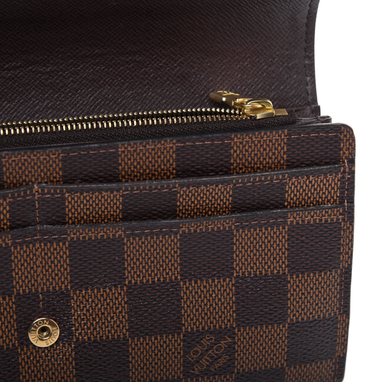 Damier Ebene Sarah Wallet NM