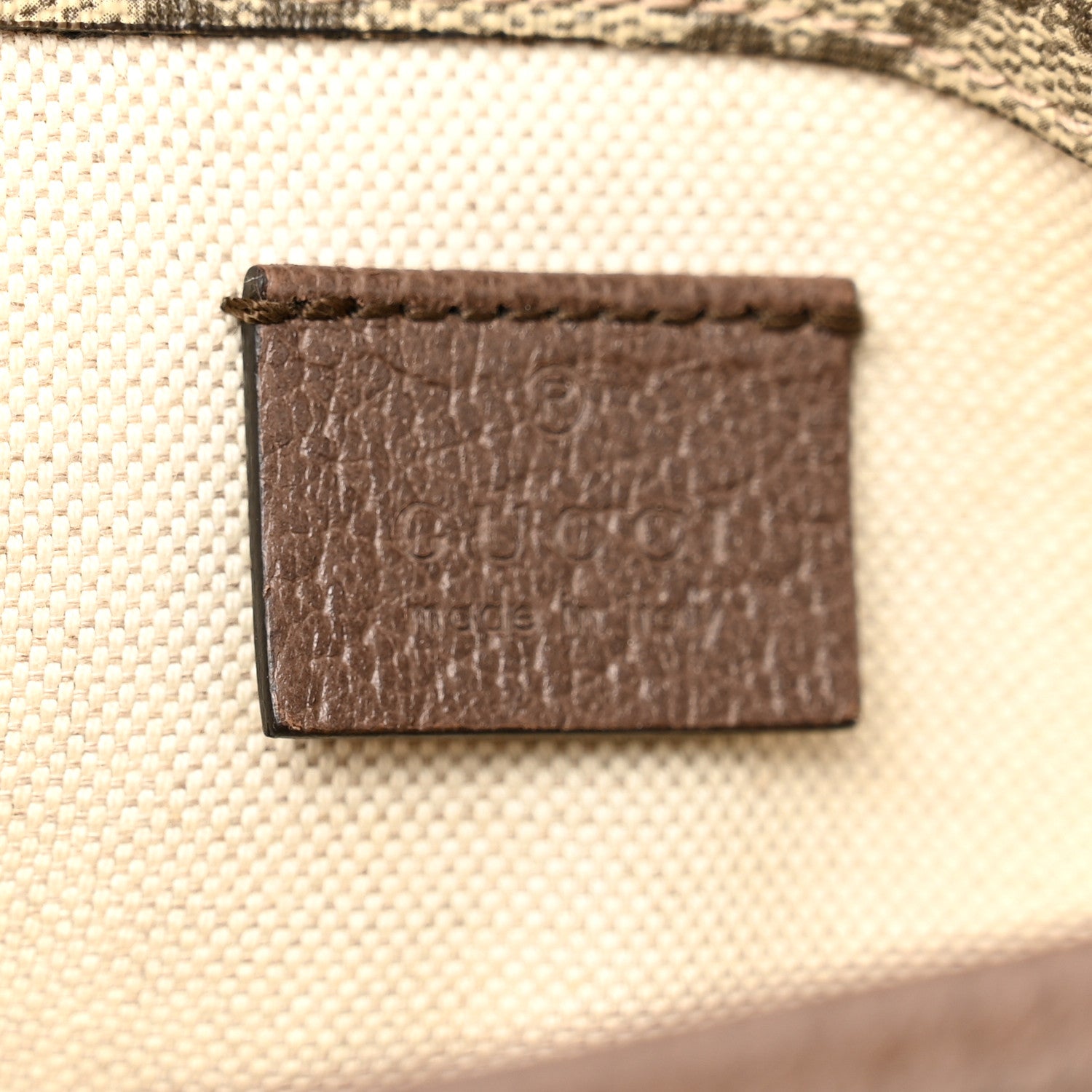 Gucci GG Supreme Monogram Neo Vintage Web Belt Bag Brown 6 of 11