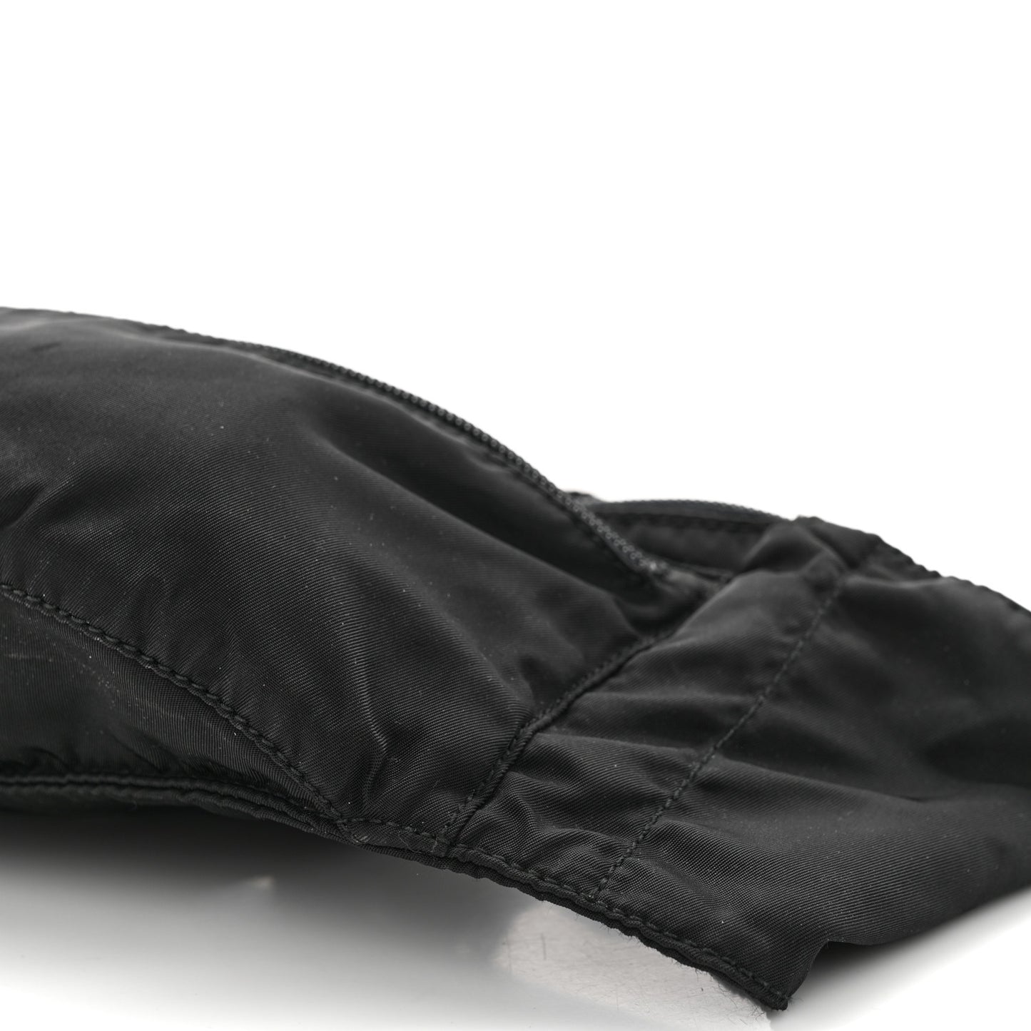 Tessuto Nylon Montagna Belt Bag Black