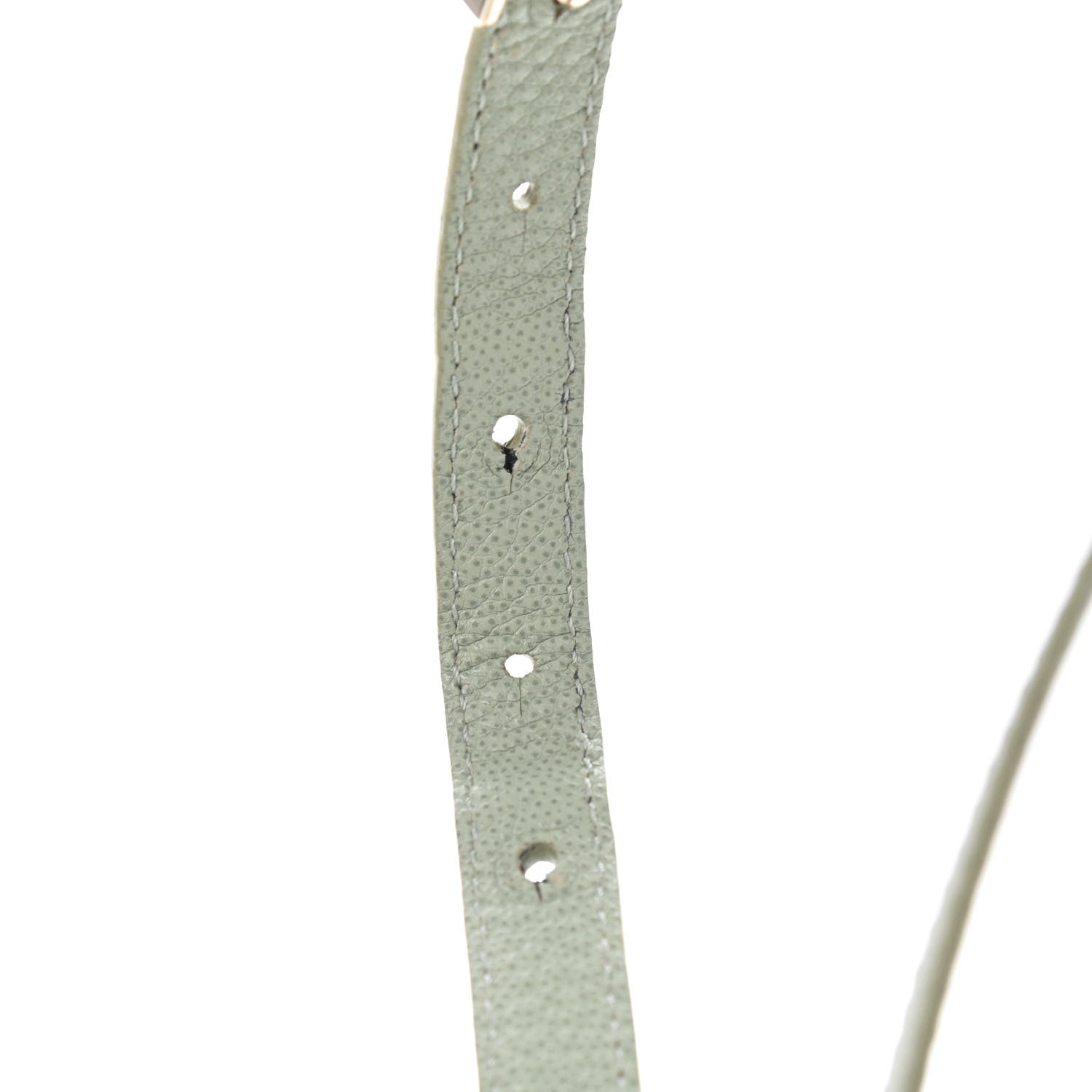 Givenchy Textured Calfskin Mini Pandora Box Chain Crossbody Bag Grey 15 of 16