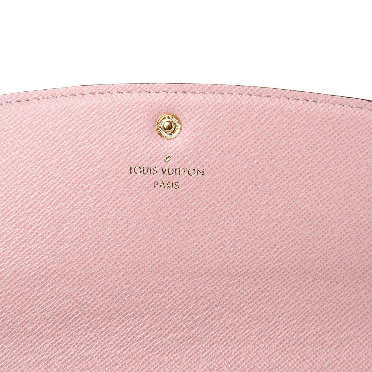 Damier Ebene Emilie Wallet Rose Ballerine