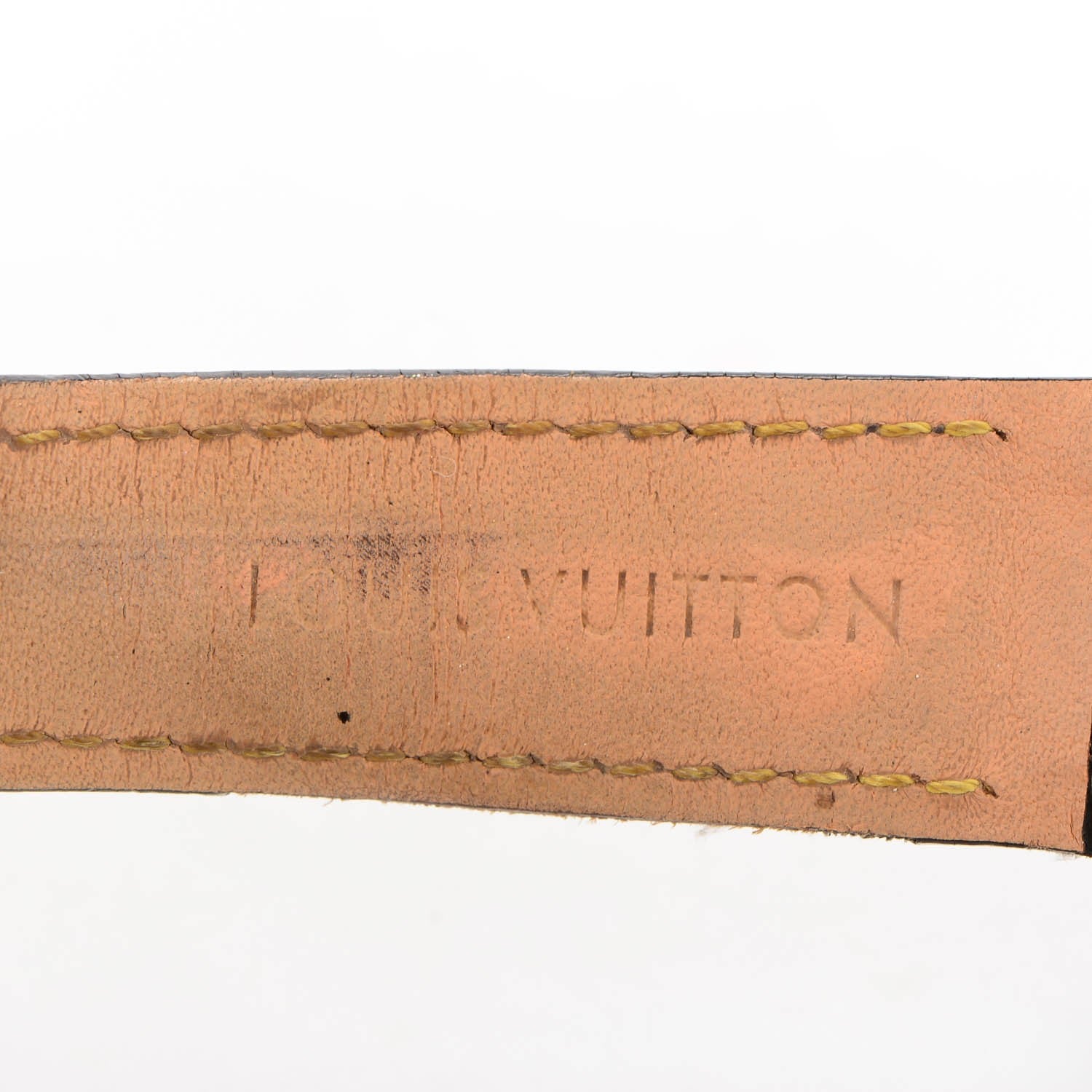 Louis Vuitton Stainless Steel Alligator 41mm Tambour Chronograph Automatic Watch Brown 8 of 10