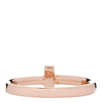 Tiffany 18K Rose Gold T T1 Ring 58 8.25 3 of 5