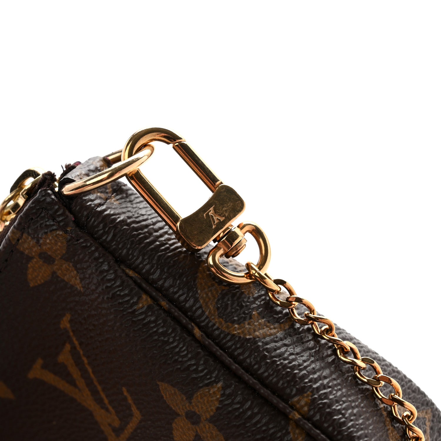 Louis Vuitton Monogram 2018 Christmas Animation Mini Bears Pochette Accessories 9 of 10