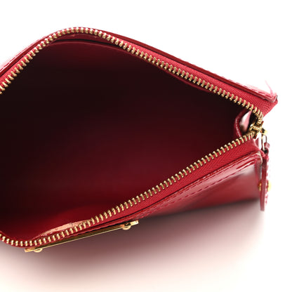 Louis Vuitton Vernis Trousse Cosmetic Pouch Pomme D'Amour 5 of 7