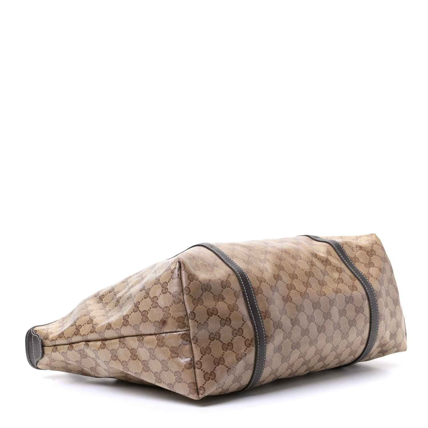 Gucci Crystal Monogram Large Joy Tote Beige Ebony Testa di Moro 3 of 6