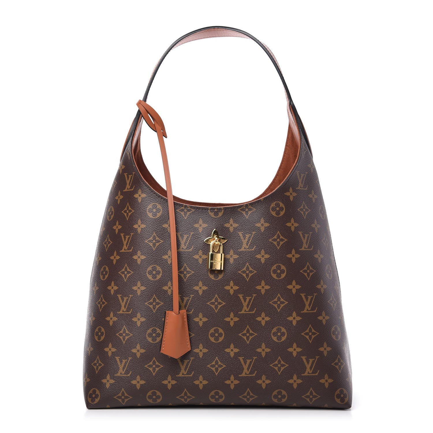 Louis Vuitton Monogram Flower Hobo Caramel 1 of 10