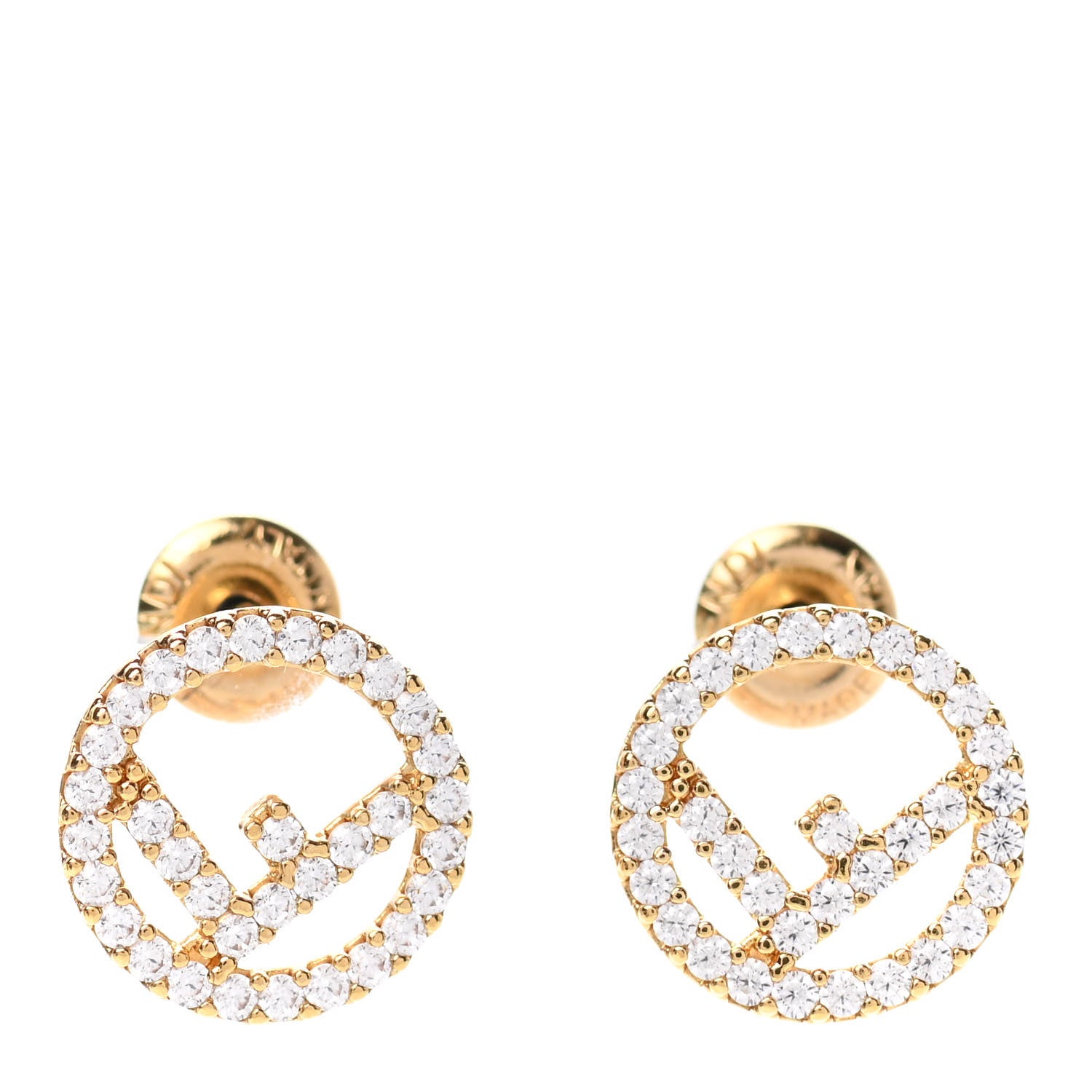 Fendi F is Fendi Earrings Gold 1 of 3
