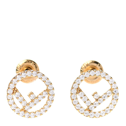Fendi F is Fendi Earrings Gold 1 of 3
