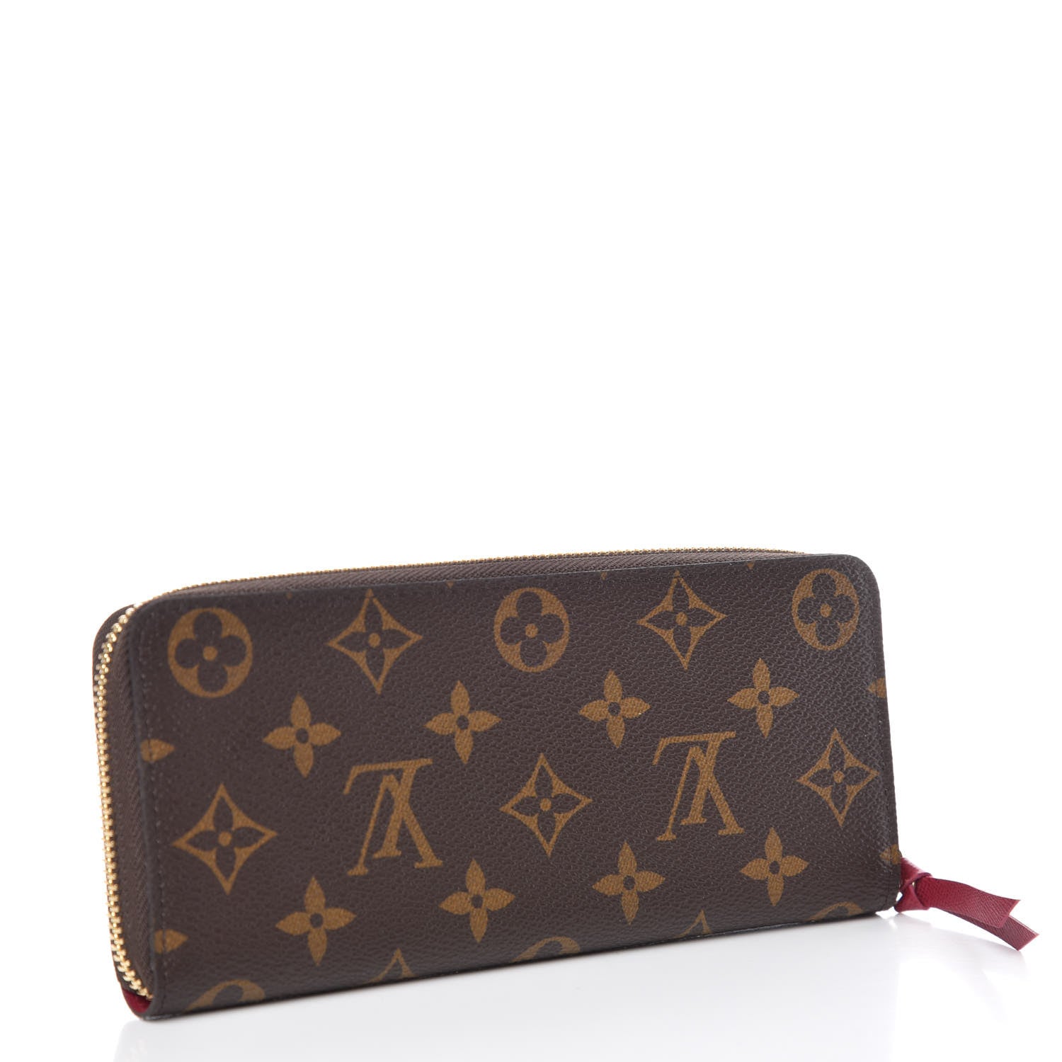 Louis Vuitton Monogram Clemence Wallet Fuchsia 3 of 14