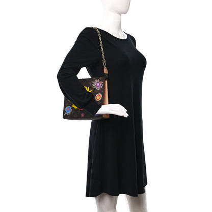 Louis Vuitton LV X YK Monogram Embroidered My Eternal Soul Toiletry Pouch On Chain Multicolor 3 of 10