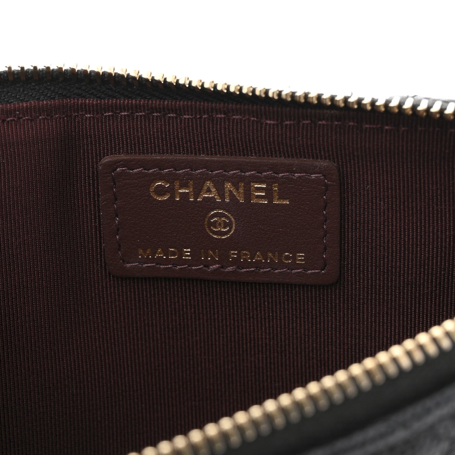 Chanel Caviar Quilted Classic iPhone Pouch Black 6 of 8