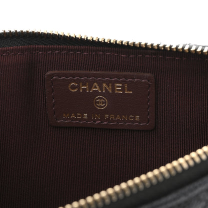 Chanel Caviar Quilted Classic iPhone Pouch Black 6 of 8