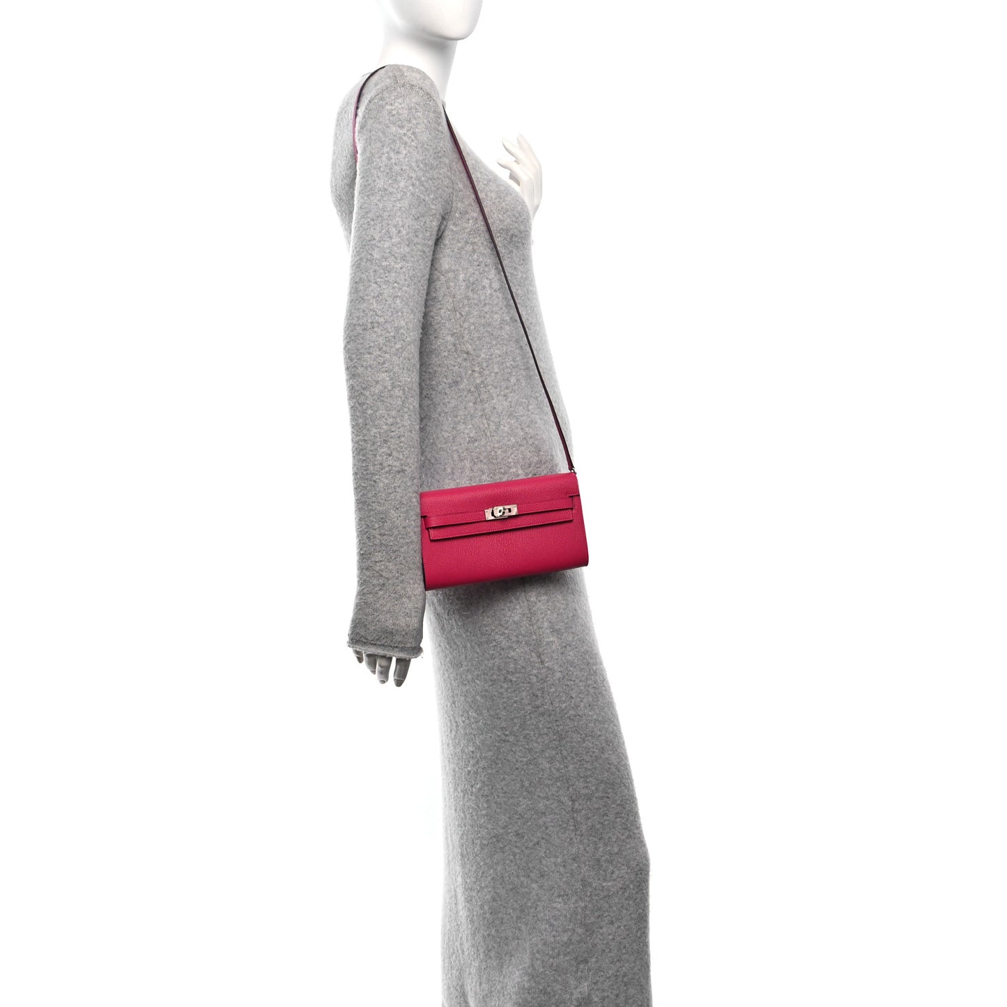 Chevre Mysore Kelly Wallet To Go Rose Mexico