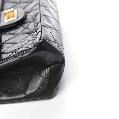 Chanel Aged Calfskin Quilted 2.55 Reissue 226 Flap Black 12 of 13