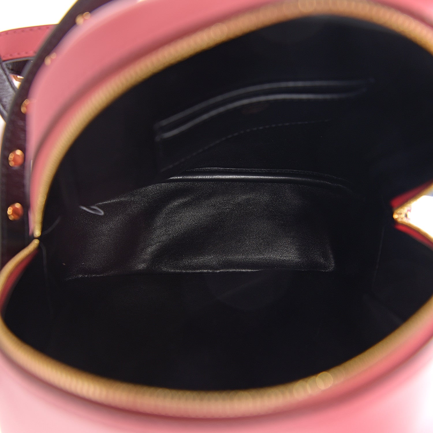 MCM Calfskin Mini Duchess Polke Studs Backpack Pink 4 of 9