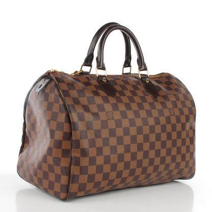 Louis Vuitton Damier Ebene Speedy 35 3 of 7
